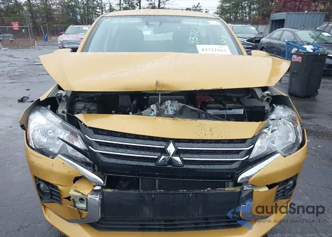 2024 Mitsubishi Mirage Es из США, поврежденный, VIN ML32AUHJ6RH000998